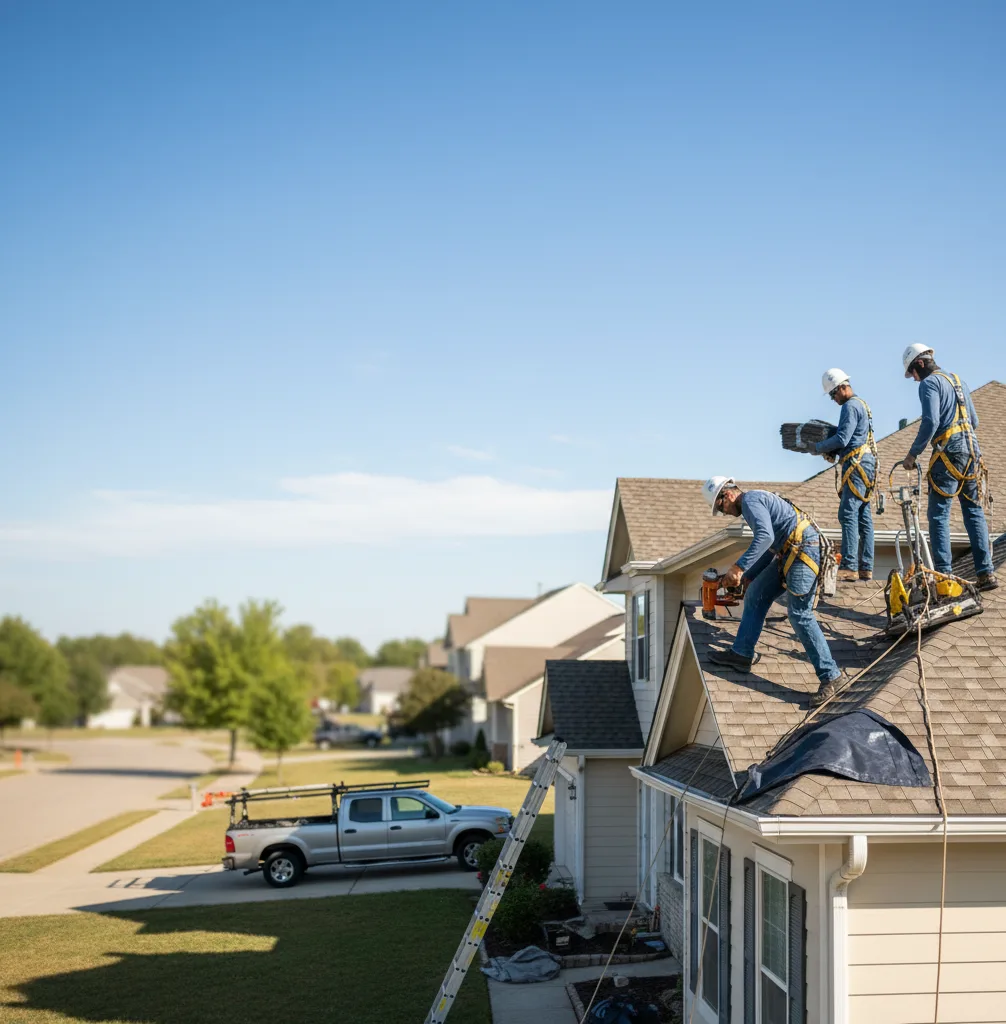 Roof Repair in Wharton